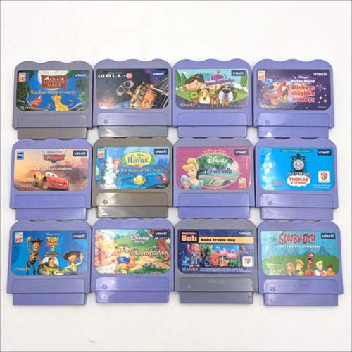 V Smile Spil Bundle - 12 Spil - V Smile Spil (B Grade) (Genbrug)
